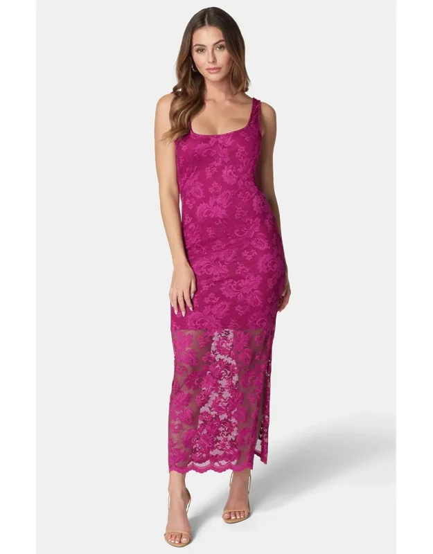Marseille Lace Square Neck Tank Dress