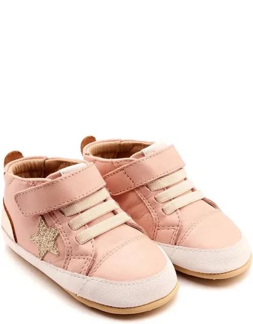 Platinum Bub Leather Sneakers