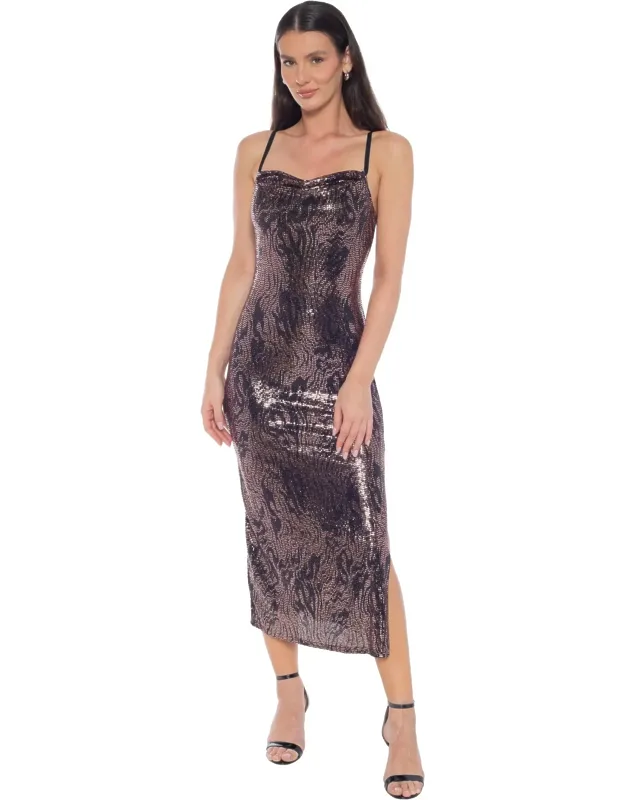 Zebra Maxi Dress