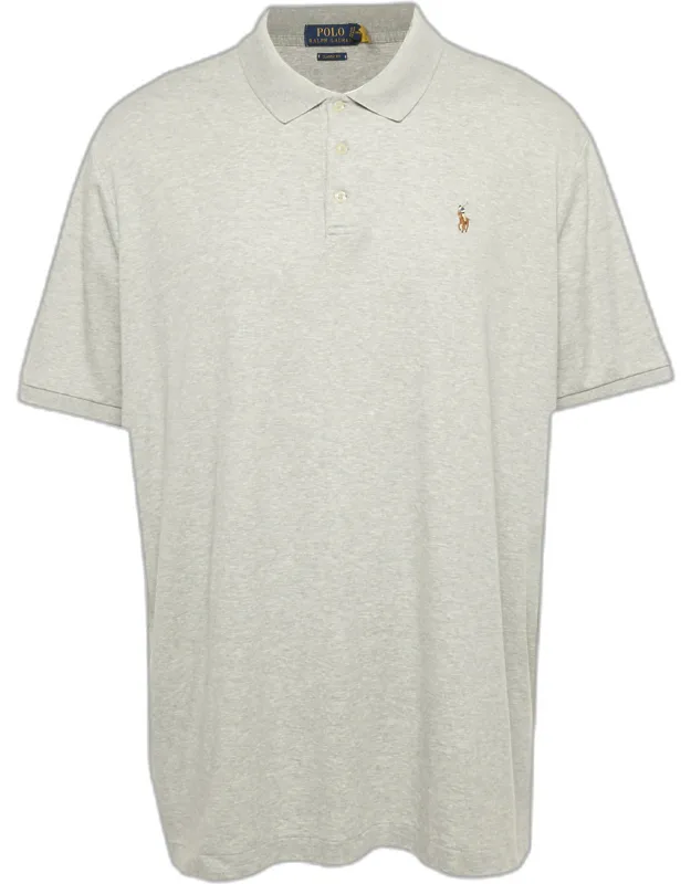 Logo Embroidered Cotton Polo T-shirt