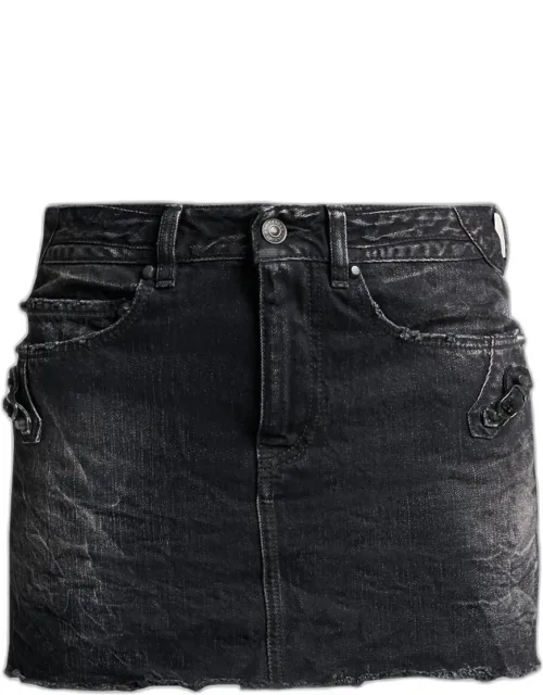 Denim Mini Skirt