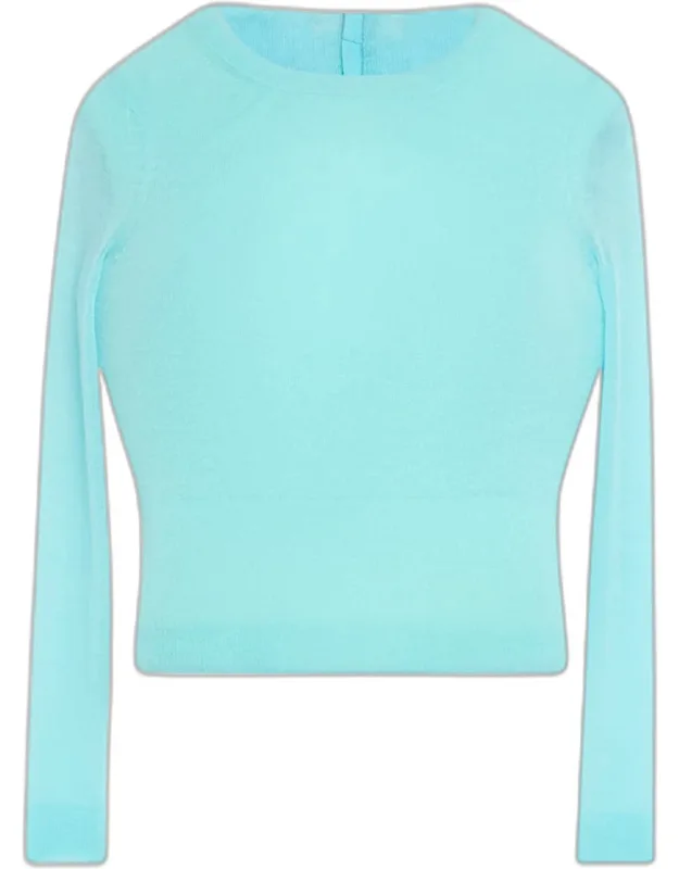 Padded Mohair Sweater