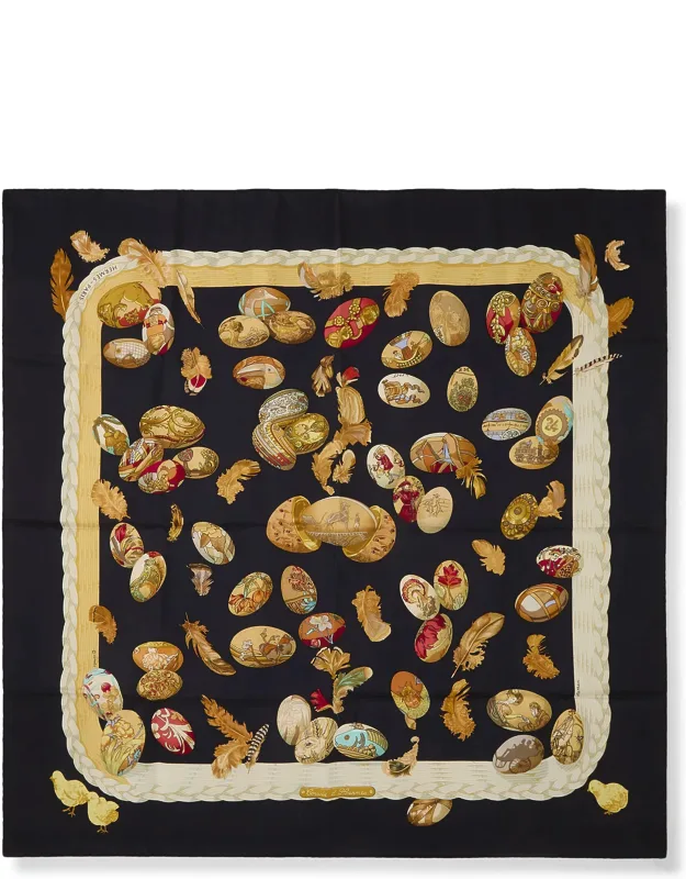Couvee D'hermes Silk Scarf