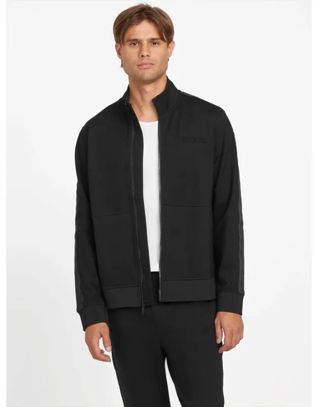 Logo-tape Zip Jacket
