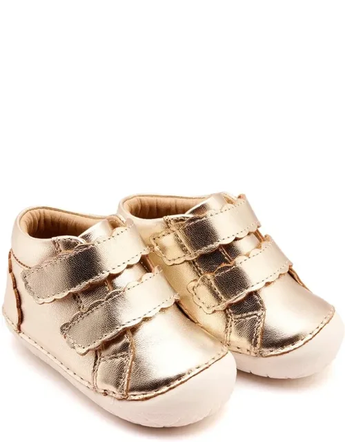 Pave Shade Leather Sneakers