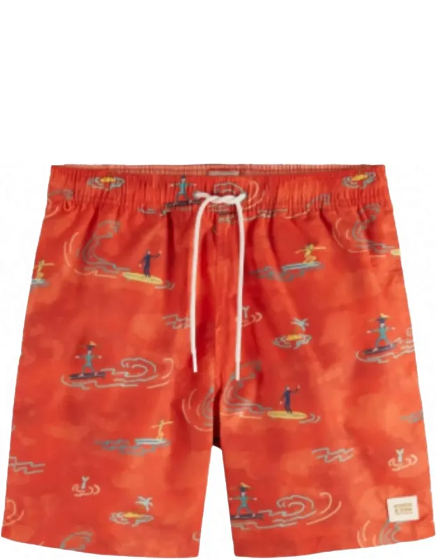 Mid Length Swim Shorts