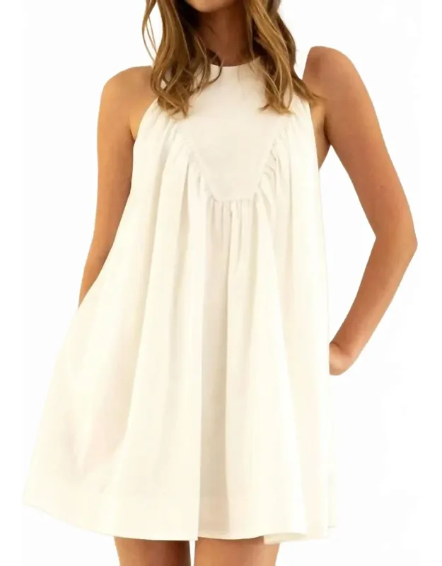 Key Element Sleeveless Flowy Mini Dress