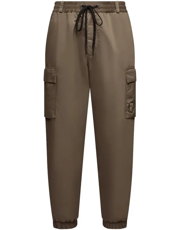 Gabardine Cargo Trousers