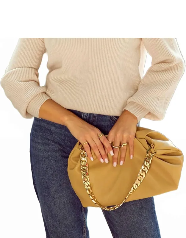 Whimsical Allure Lantern Sleeve Knot-back Sweater
