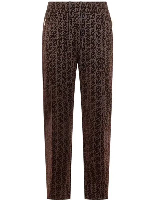 Monogrammed Trousers