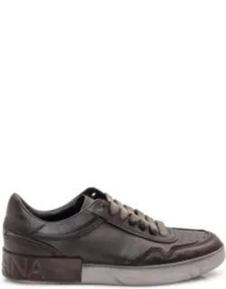 Brown Leather Vit Beck Sneakers