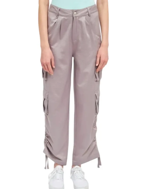 Pocket Detail Cargo Pants