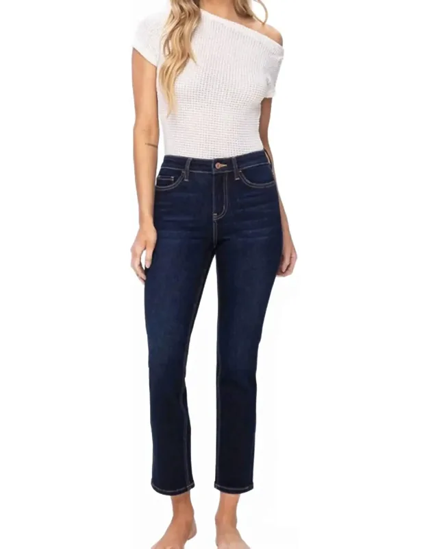 Scout High Rise Slim Straight Jeans