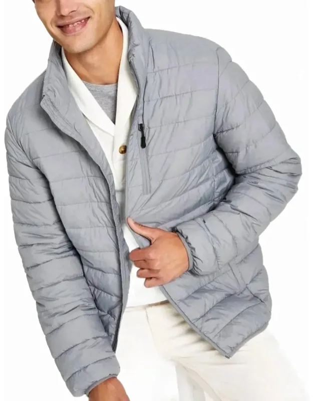 Packable Quilted Puffer Jacket