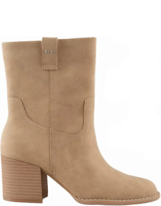 Jennie Classic Heeled Everyday Booties