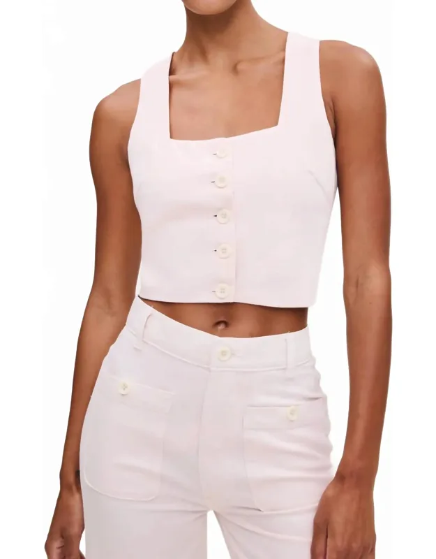 Lizzie Top Cropped