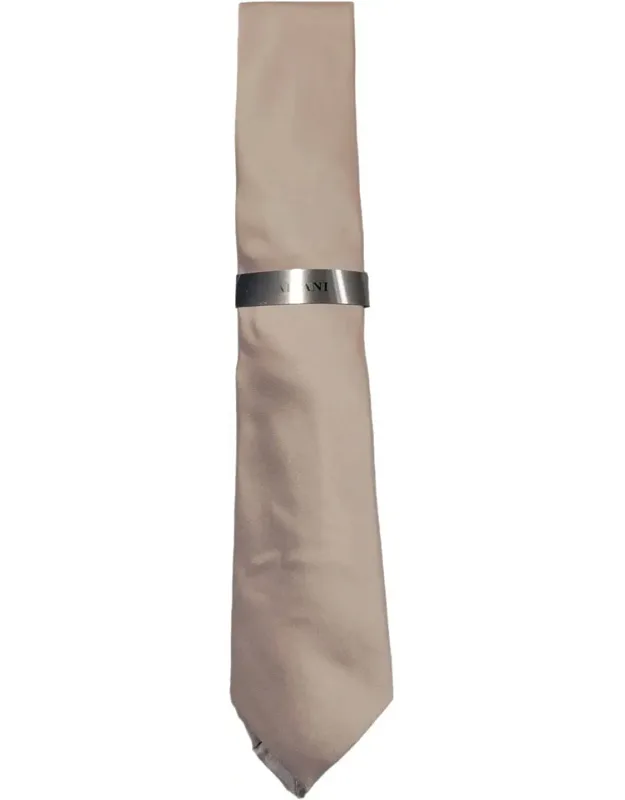 Silk-blend Designer Tie
