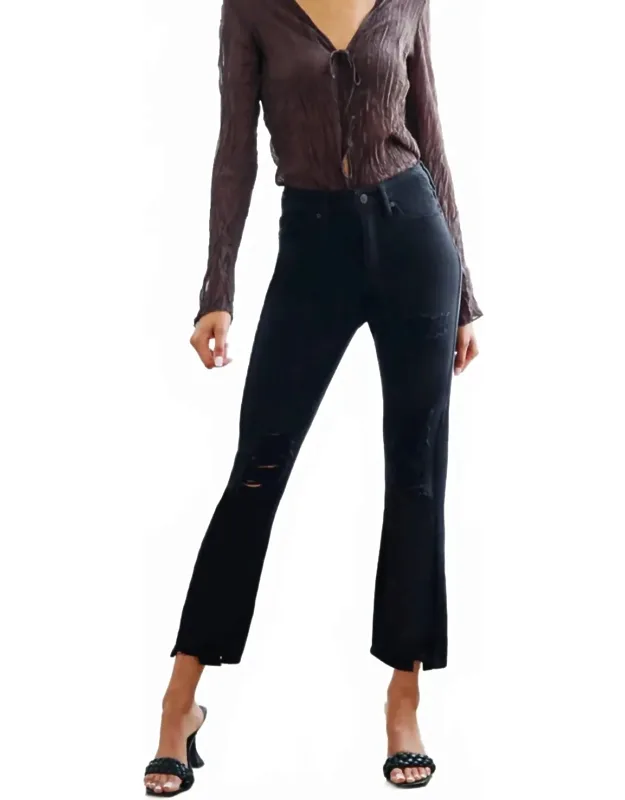 Haven High Rise Slim Straight Jeans