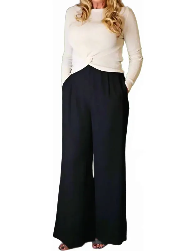 Object Of Affection Lurex Bonita Twist Front Sweater