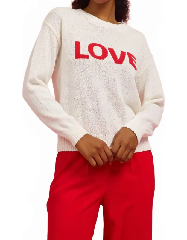 Marlowe Love Long Sleeve Sweater