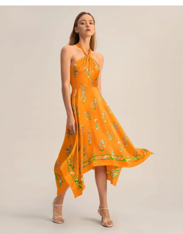 Spring Waltz Handkerchief Dress