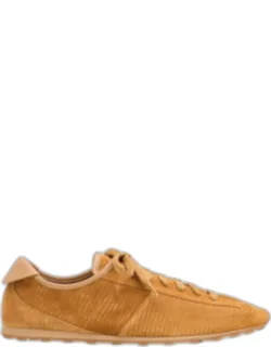 Les Tennis Stripe Suede Low-top Sneakers
