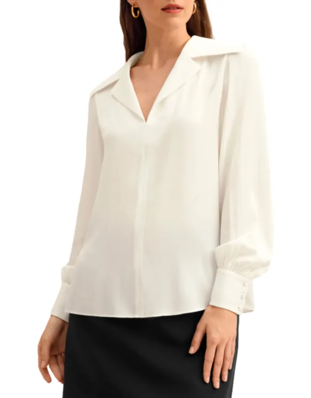 The Cervina V Neck Blouse