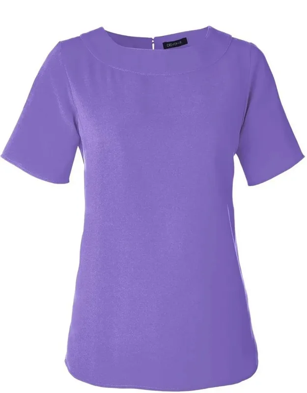 Perfect Fit Boat Neck Blouse