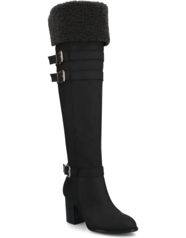 Alyza Over-the-knee Sherpa Boots