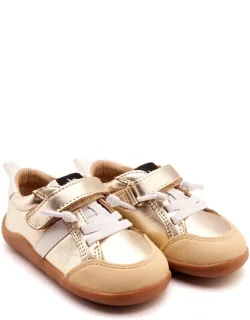 Retro Ground Leather Sneakers