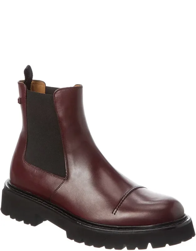 Ferragamo Boot With Gold-tone Hardware And Gancini Details