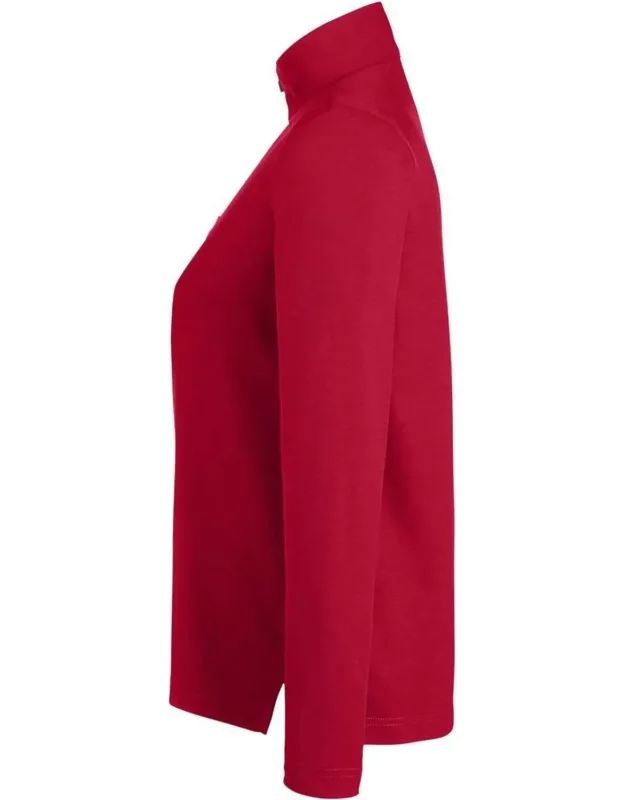 Fusion Chromasoft Pique Quarter-zip Pullover