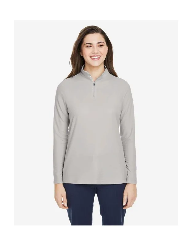 Fusion Chromasoft Pique Quarter-zip Pullover