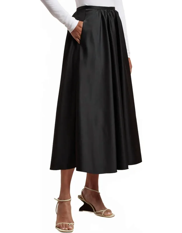 Satin Skirt
