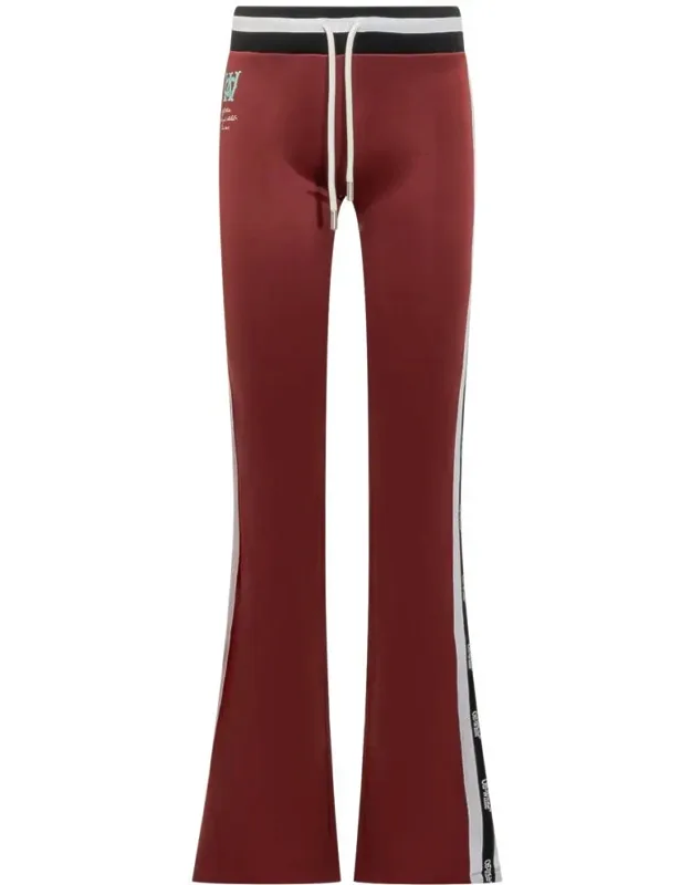 Flared Trousers With Drawstring