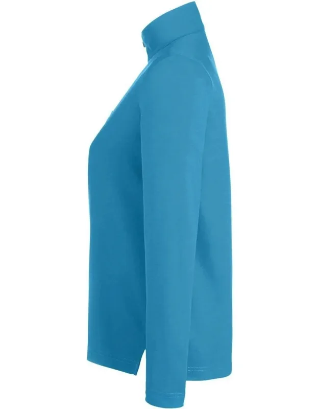 Fusion Chromasoft Pique Quarter-zip Pullover