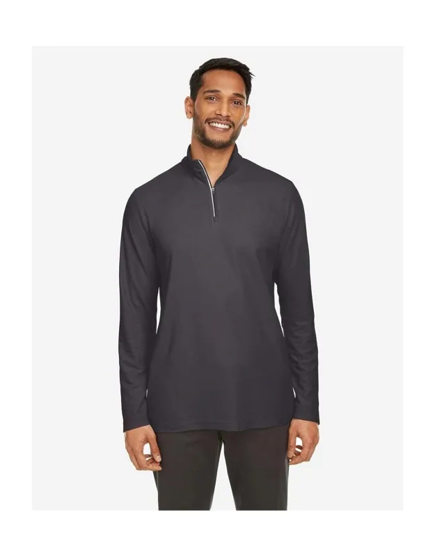 Fusion Chromasoft Pique Quarter-zip Pullover