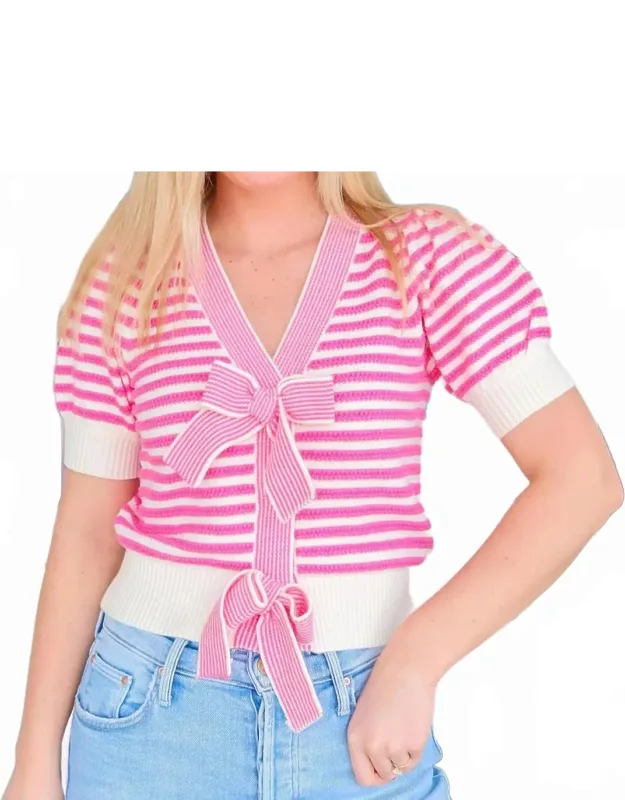 Twice As Lovely Button Sweater