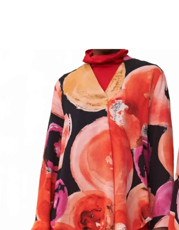 Printed Tunic Top