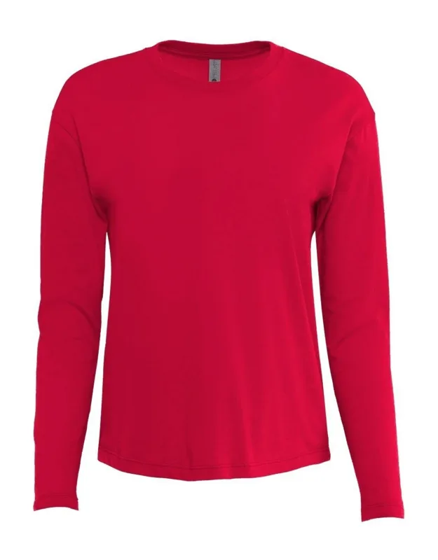 Cotton Relaxed Long Sleeve T-shirt