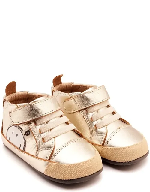 Super Smile Leather Sneakers