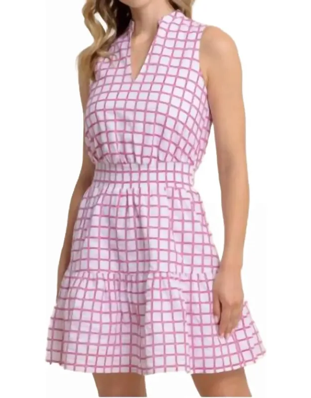 Londyn Eyelet Mini Dress