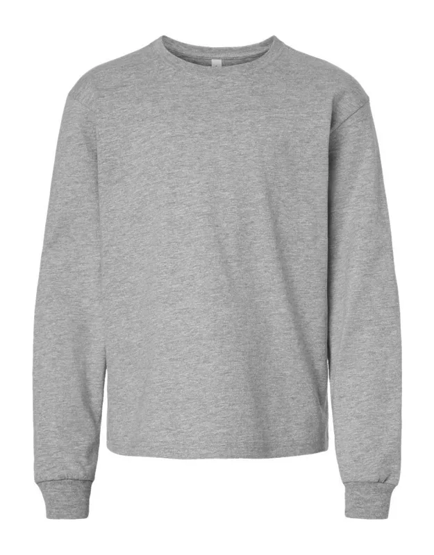 Youth Heavyweight Long Sleeve Tee