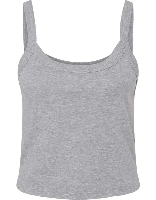 Micro Rib Spaghetti Strap Tank