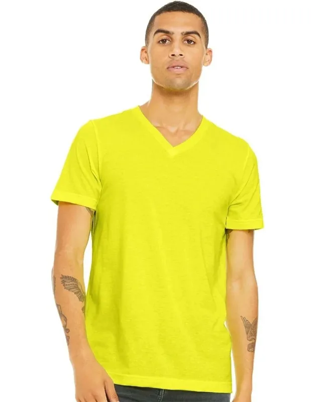 Heather V-neck Tee