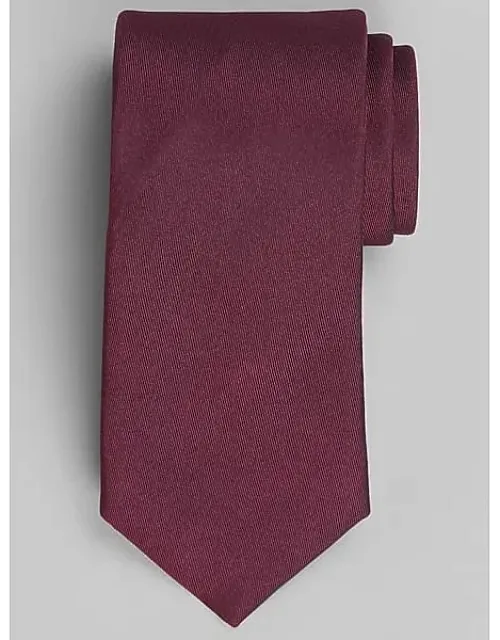 Solid Silk Blend Twill Tie