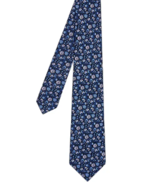 Floral Silk Tie