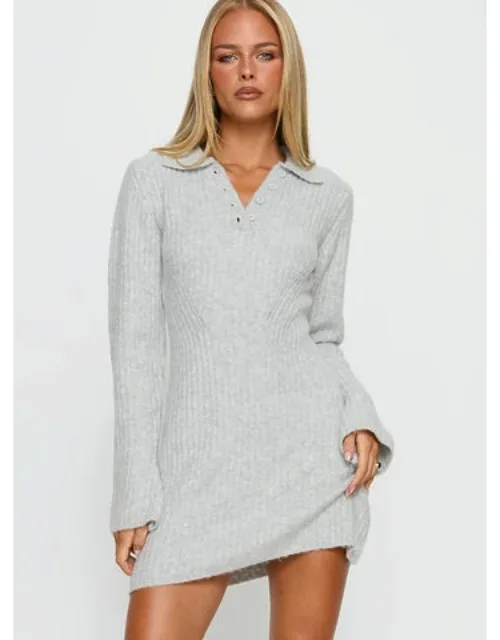 Naloma Knit Long Sleeve Mini Dress