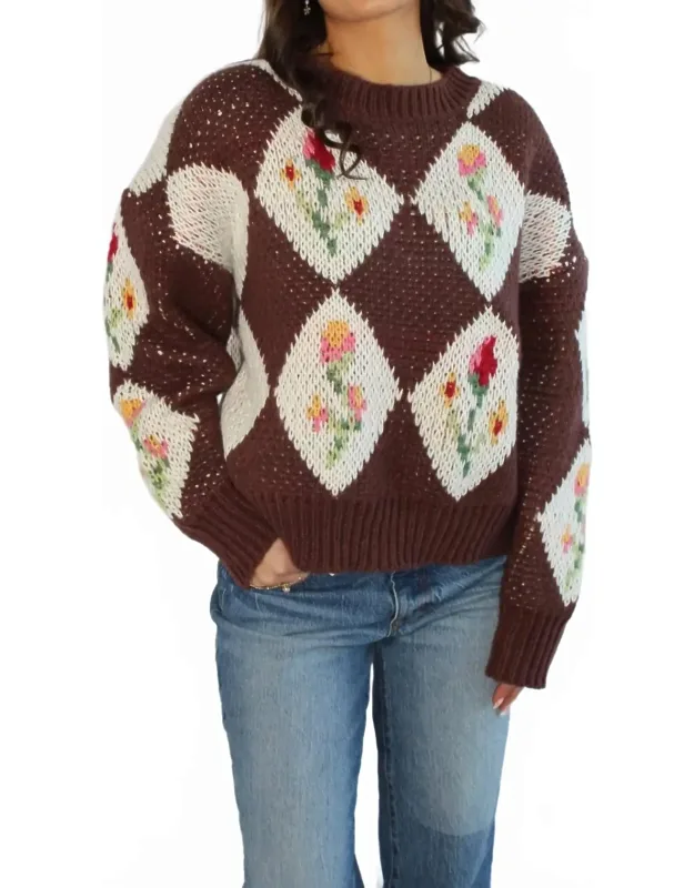 Garden Crew Neck Sweater