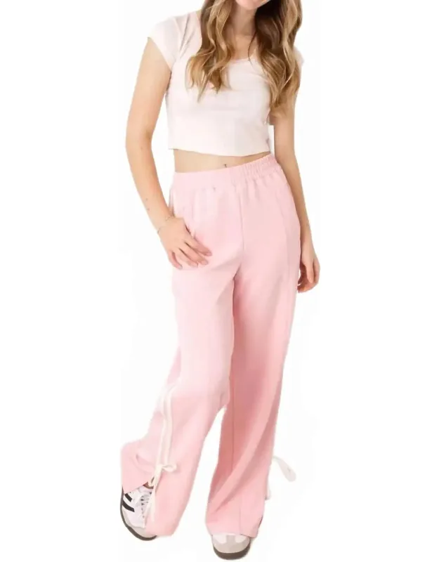 Bow Track Pants